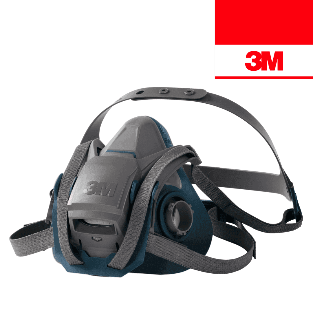 Máscara de Proteção 3M Semi Facial Reutilizável 6500QL s/ Filtro