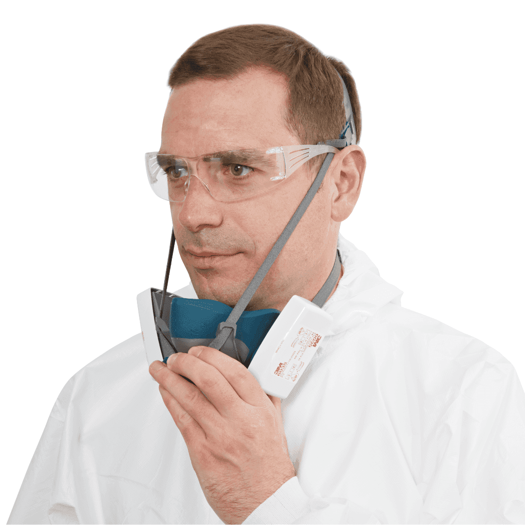 Máscara de Proteção 3M Semi Facial Reutilizável 6500QL s/ Filtro