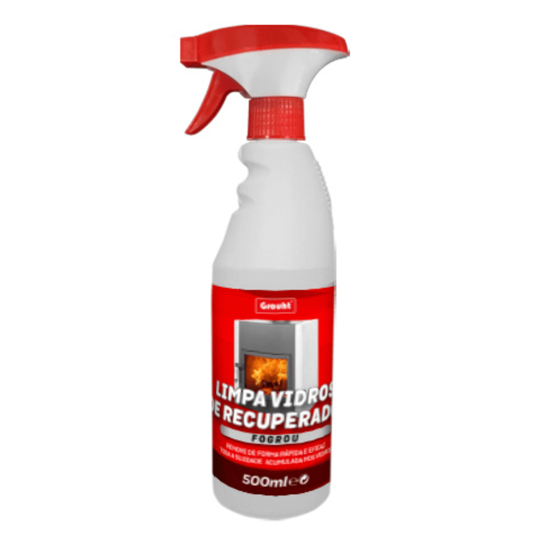 Limpa Vidros Fogrou p/ Recuperadores e Salamandras - 500ML