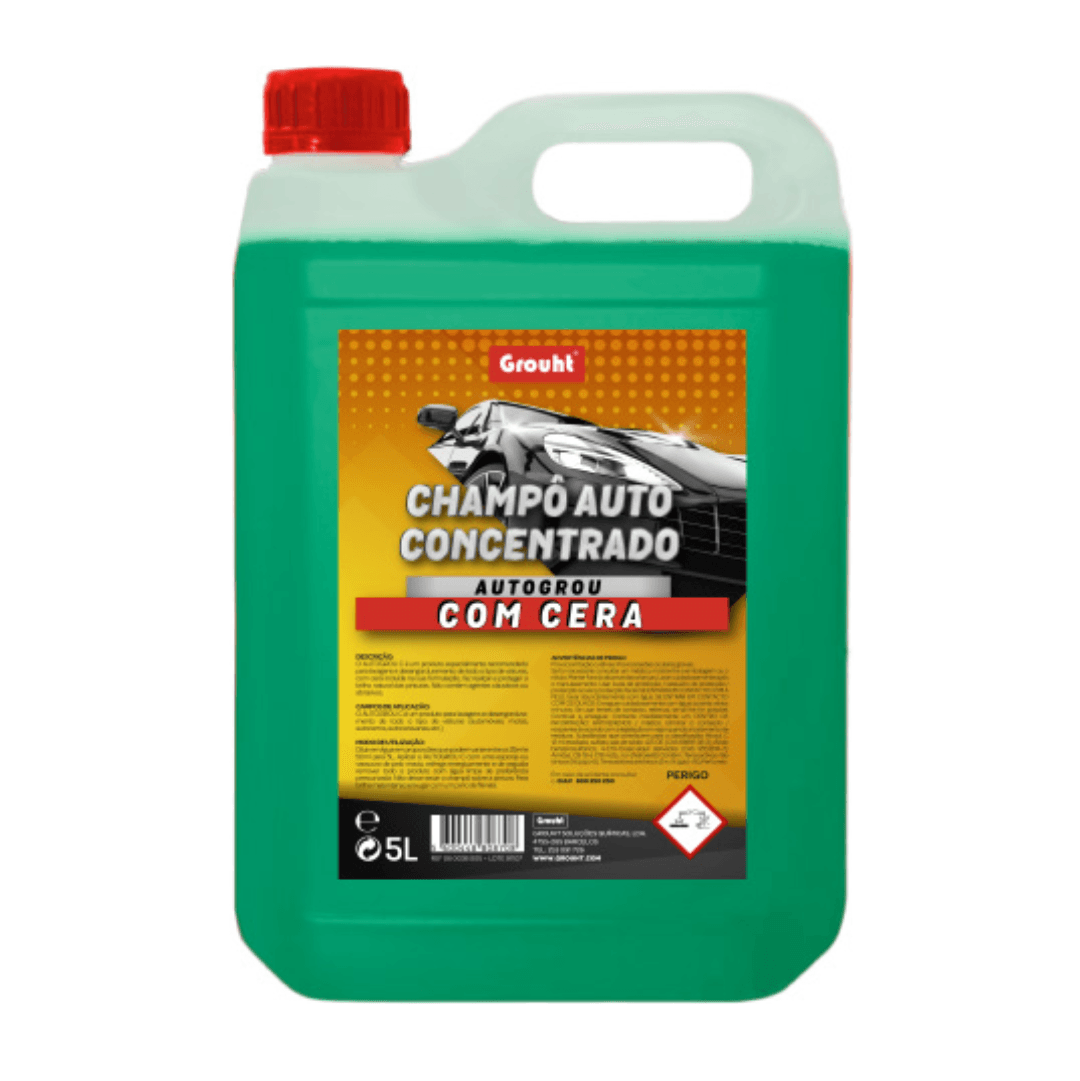 Detergente c/ Cera Auto Concentrado Autogrou p/ Automóvel - 5LT