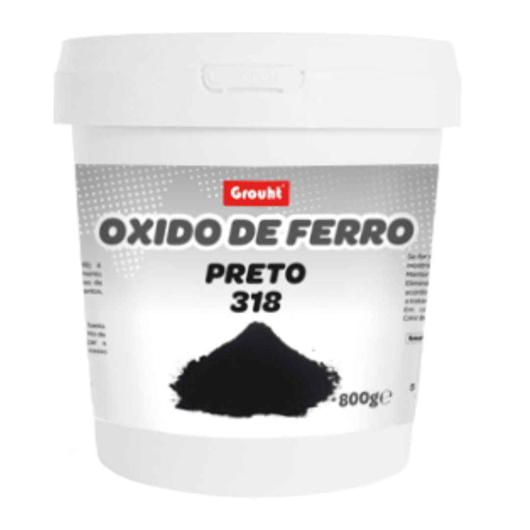 Óxido Ferro Preto 318 - 800GR