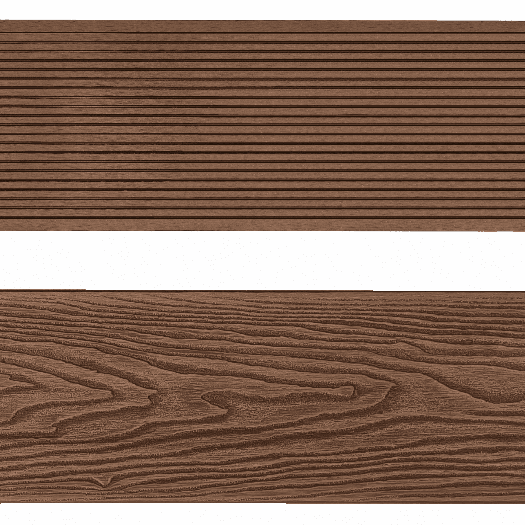 AMOSTRA - Deck Compósito Reversível Designia Latte 25MM
