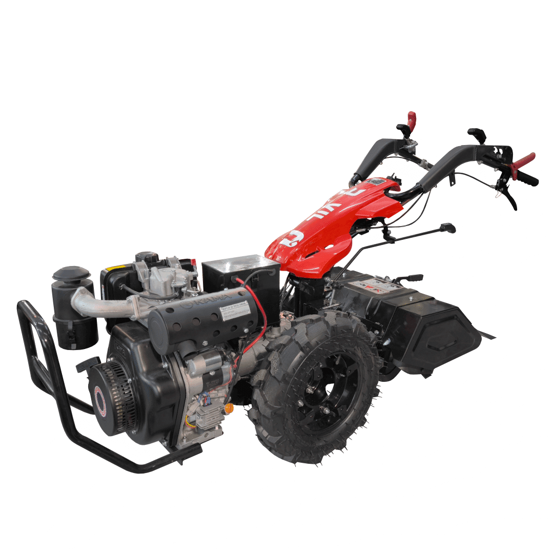 Motocultivador Diesel Devil'Machines E-MT370 10HP c/ Fresa
