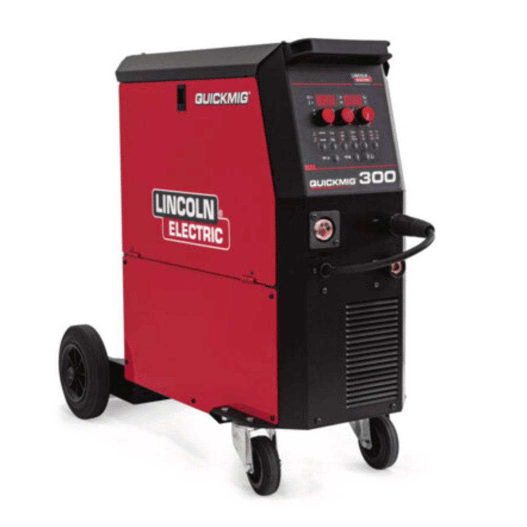Aparelho Soldar Lincoln Semi Automático QuickMig 300 + Tocha Mig W10429-36 4M + Regulador 