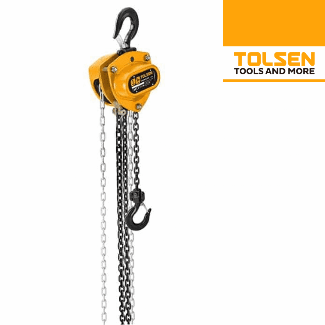 Diferencial Manual de Corrente Tolsen Industrial 3MT - 2TON