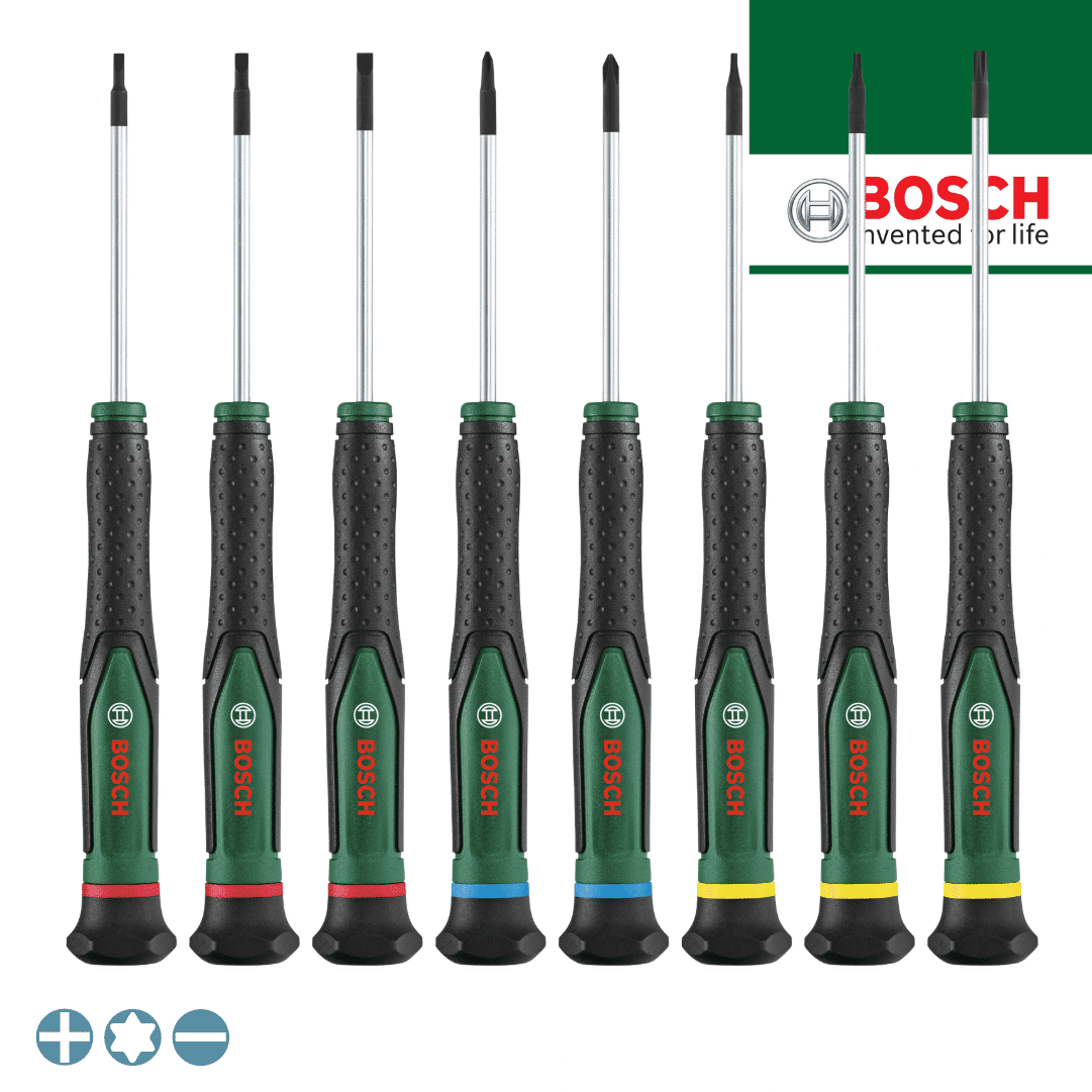 Jogo Chaves Precisão Bosch - 8PCS