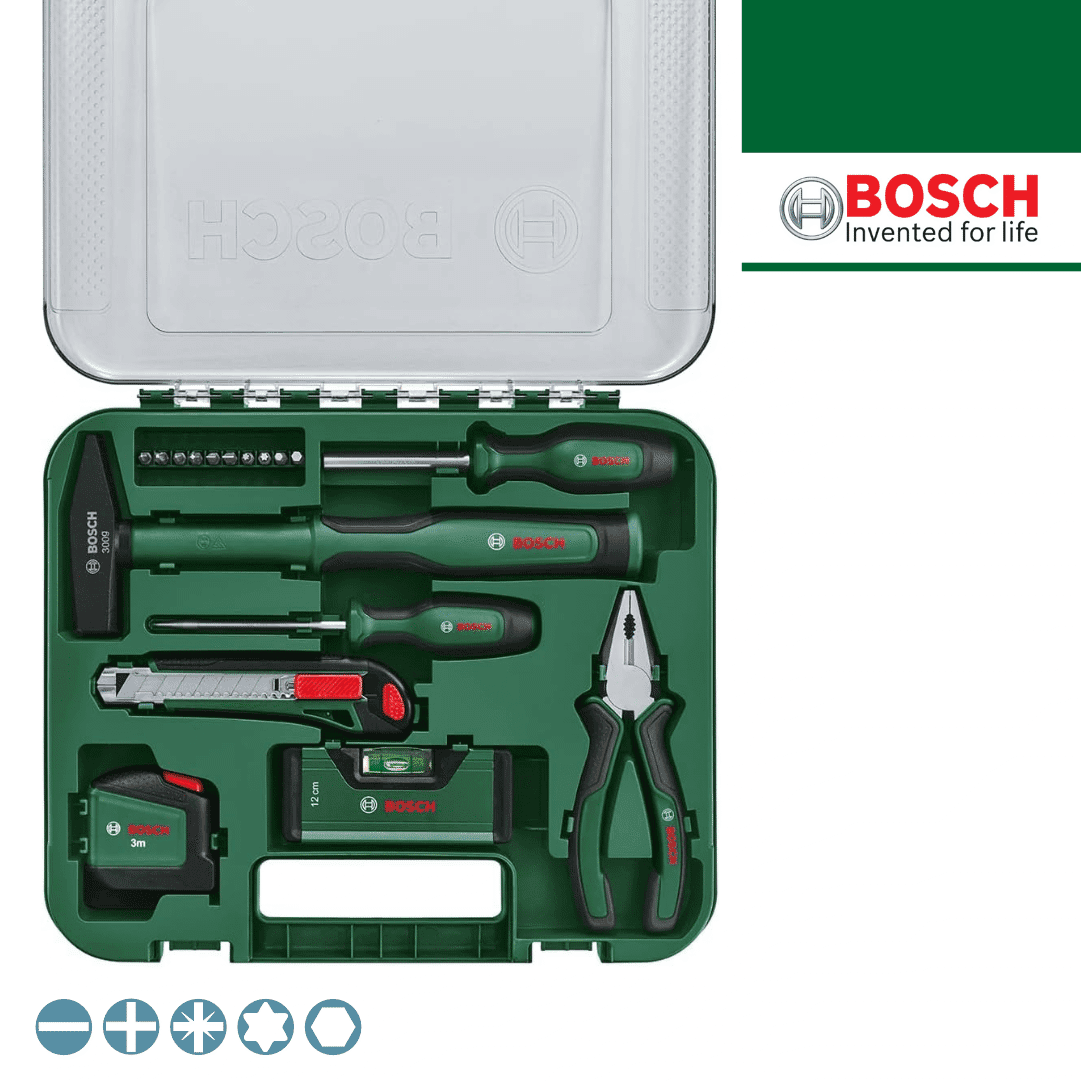 Jogo Ferramentas Bosch - 17PCS