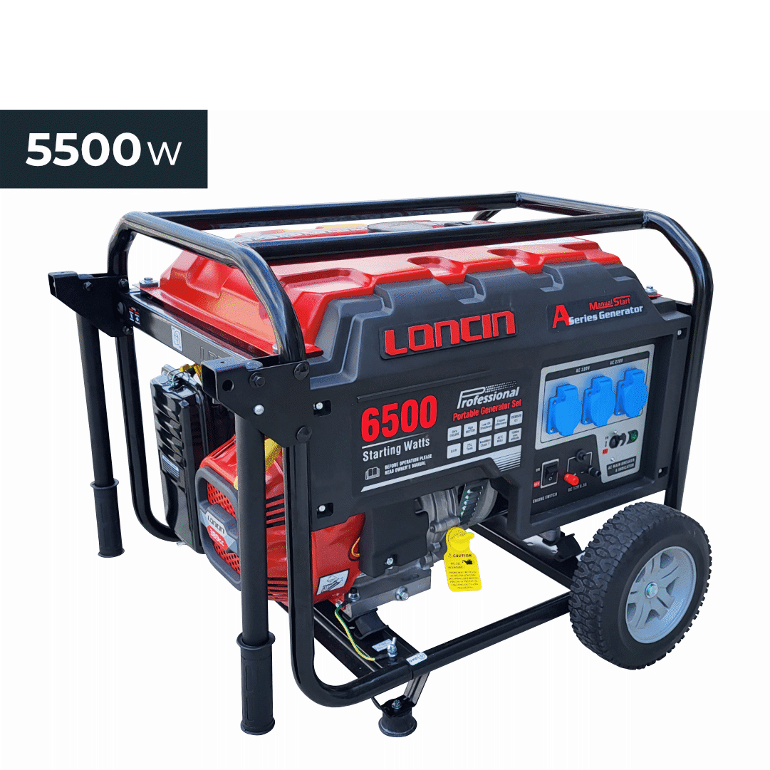  Gerador Loncin Monofásico LC6500AS 5500W