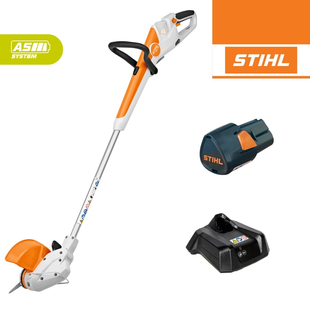 Aparador Relva Stihl FSA 30 c/ Lâmina PolyCut 3-2 + Bateria AS 2 + Carregador AL 1