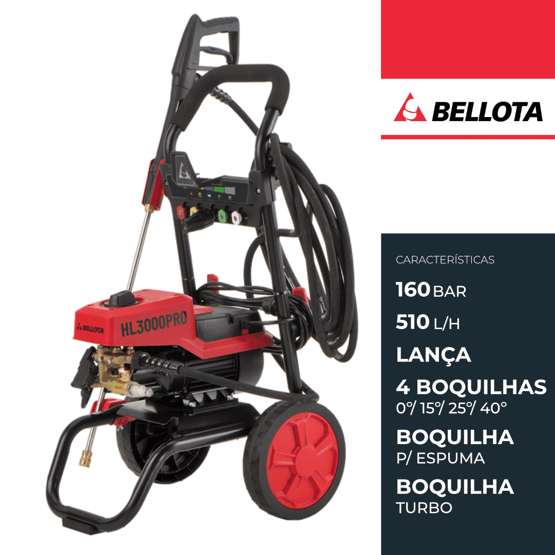 Máquina de Lavar a Pressão Bellota HL3000PRO