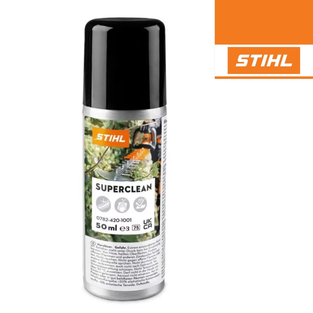 Spray Lubrificante Dissolvente de Resina Stihl Superclean - 50ML