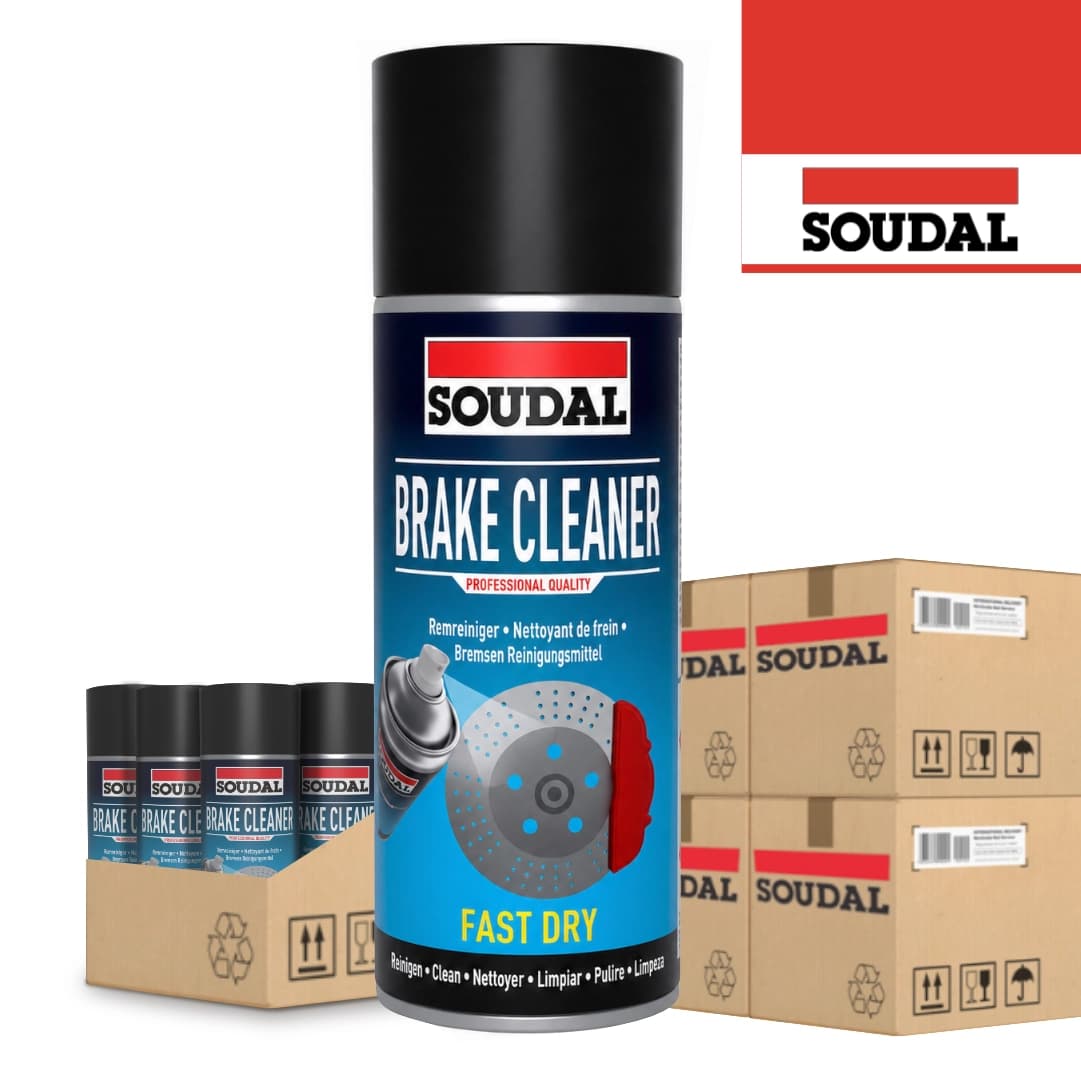 Spray Limpeza Travões Brake Cleaner Soudal 400ML - 120UNI
