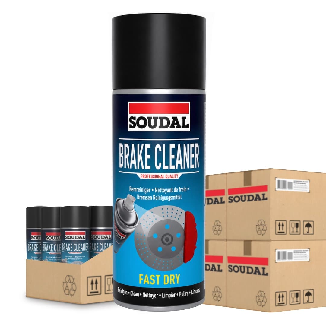 Spray Limpeza Travões Brake Cleaner Soudal 400ML - 120UNI