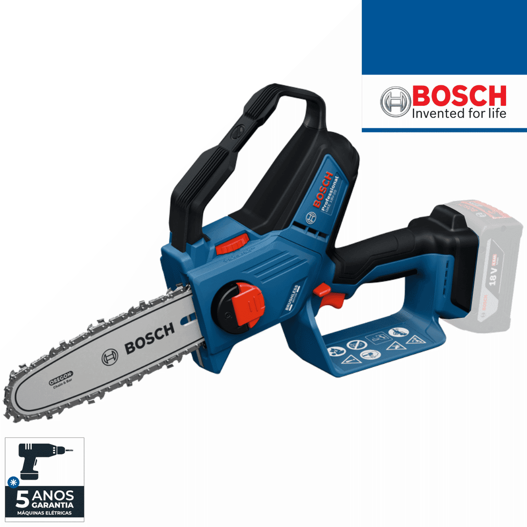 Mini Eletrosserra Podadora Bosch Profissional GKE 18V-20 (06008D7100)