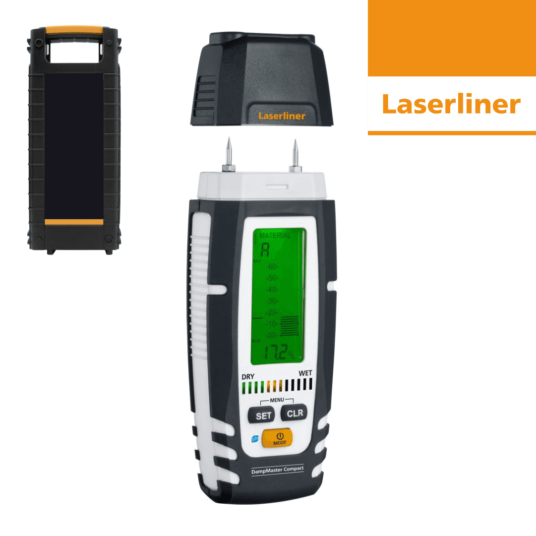 Medidor de Humidade Digital Laserliner DampMaster Compact Plus