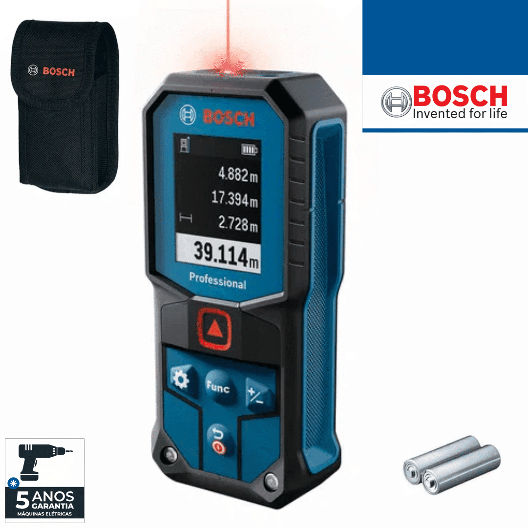 Medidor de Distâncias Laser Bosch GLM 40-31 (0601075000)
