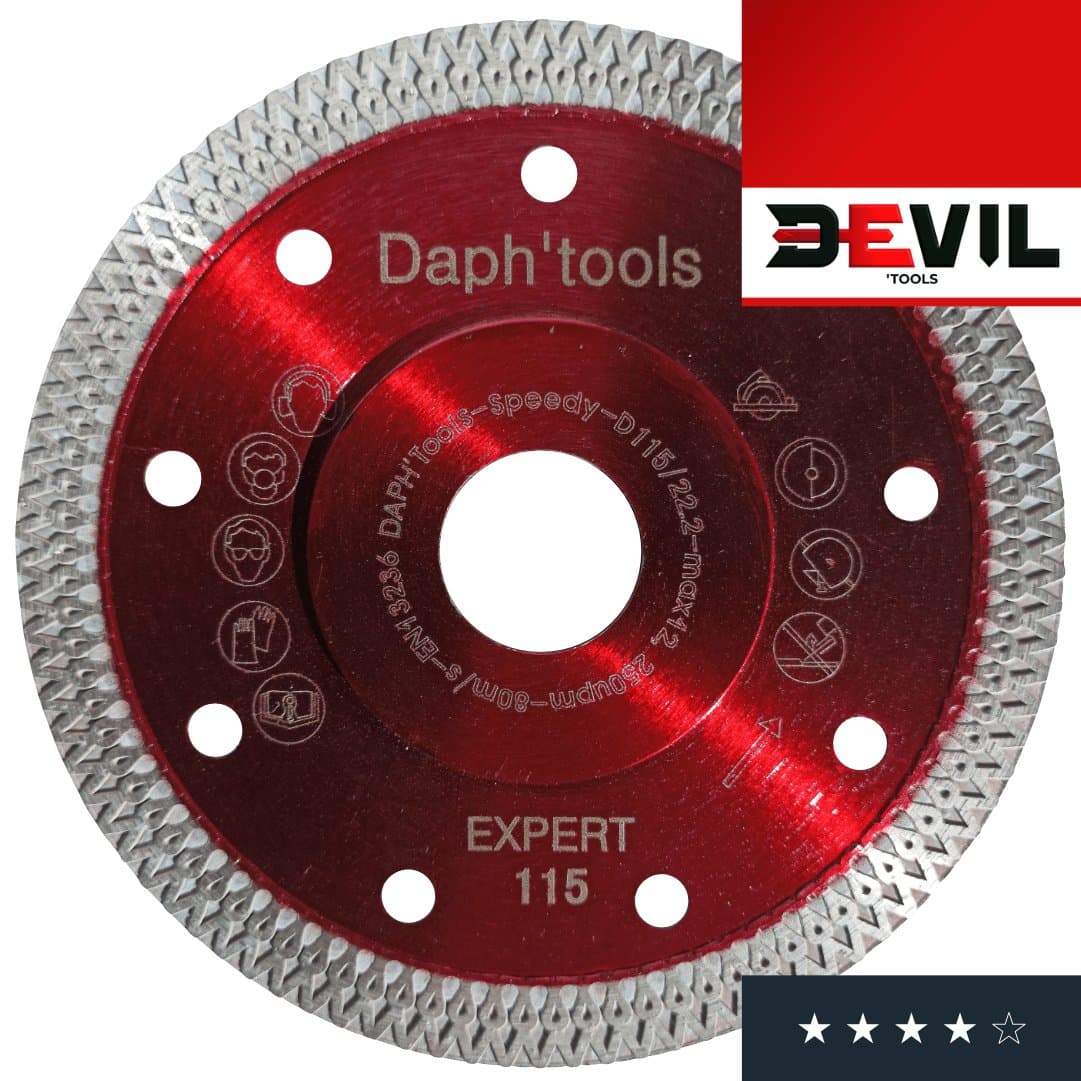 Disco Diamante Devil'Tools Expert 125MM