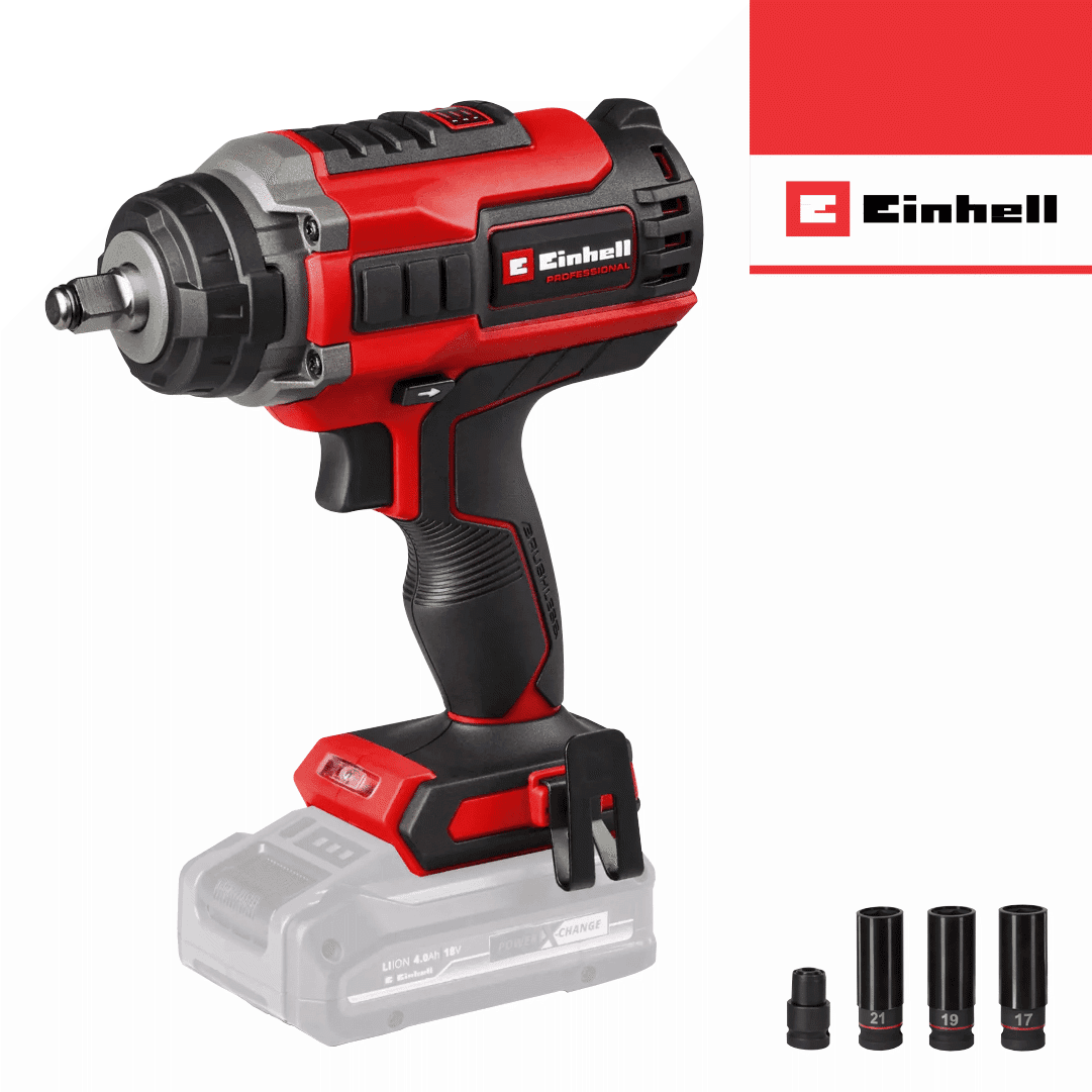 Aparafusadora de Impacto Bateria Einhell Impaxxo 18/450