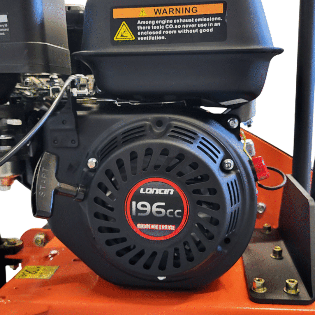 Placa Compactadora Devil'Machines DVMP-95 c/ Motor Loncin G200F 6.5HP