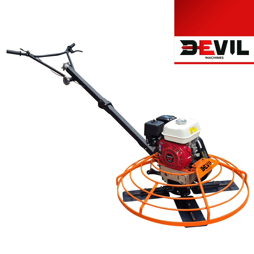 Helicóptero Alisador de Betão Devil'Machines DVMST1000 c/ Motor Honda GX160
