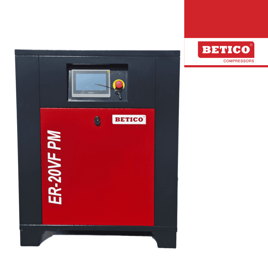 Compressor de Parafuso Betico ER-20 VF PM 15KW 12BAR
