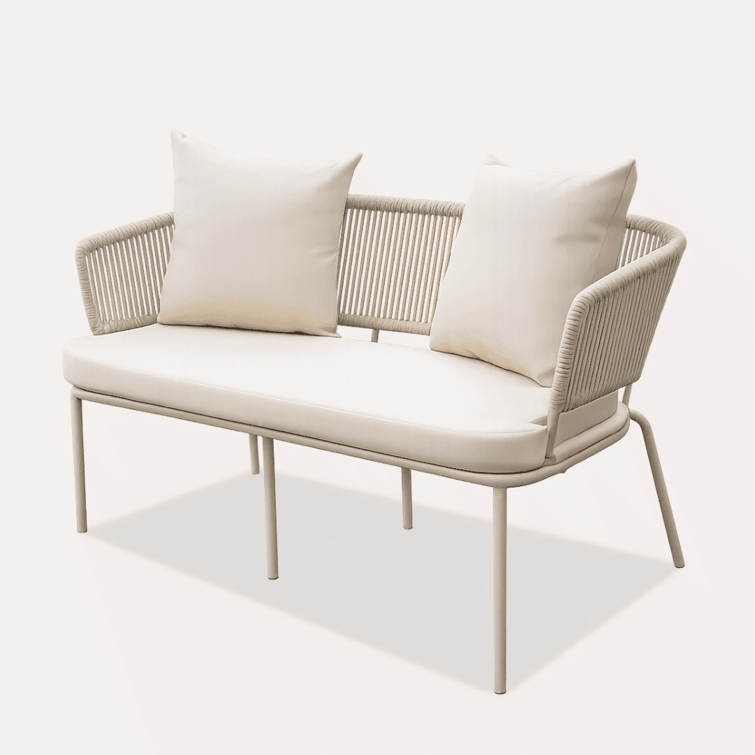  Sofá Jardim Designia Havana Camel c/ Corda