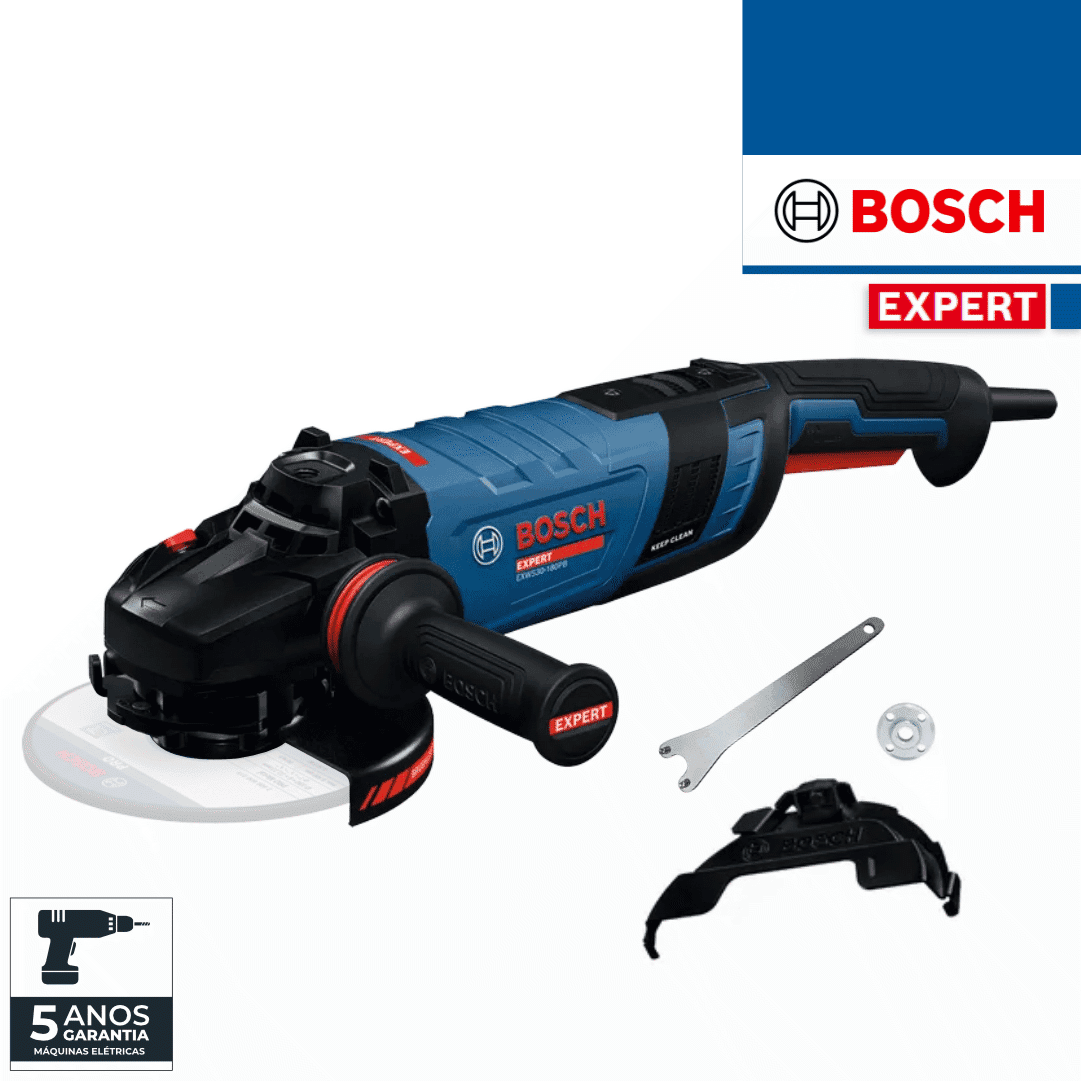 Rebarbadora Elétrica Bosch Profissional Expert EXWS30-180PB 180MM (06018G0101)