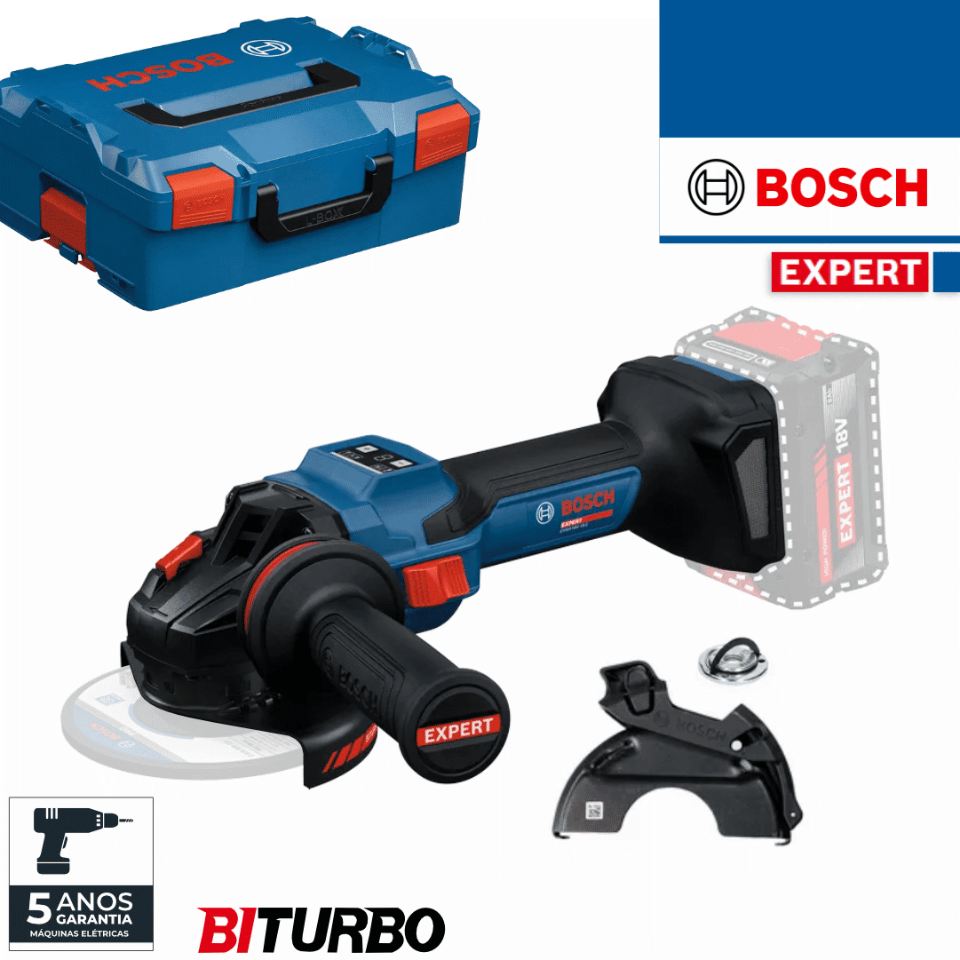 Rebarbadora Bateria Bosch Profissional Expert EXWS18V-15S 125MM (06019M6001)