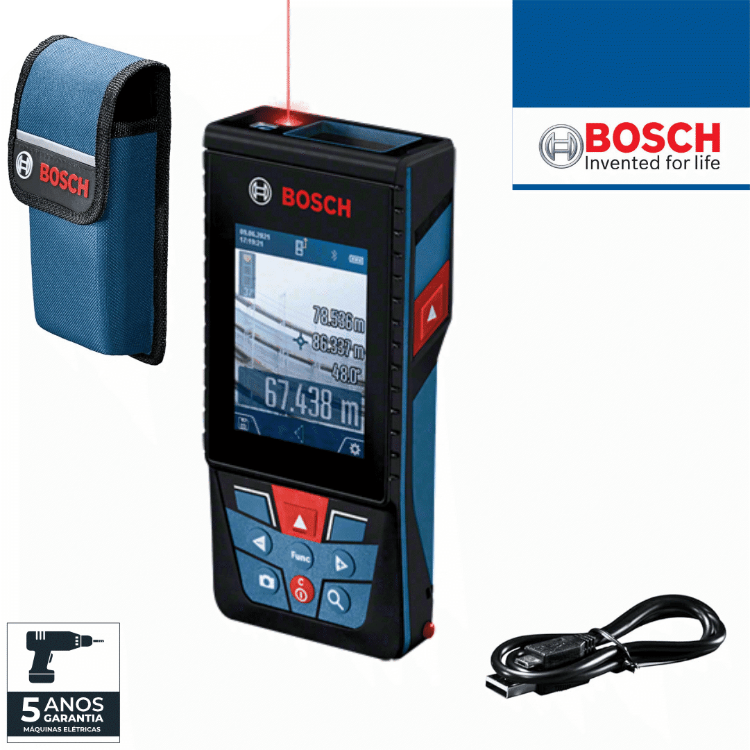 Medidor de Distâncias a Laser Bosch GLM 150-27 C (0601072Z00)