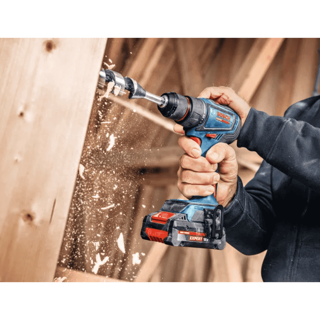 Aparafusadora Bosch Profissional Expert EXSR18V-90 + 3 Baterias EXBA 18V 4.0AH + Carregador + Mala (06019R2102)
