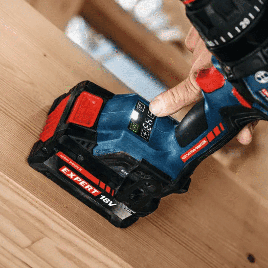 Aparafusadora Bosch Profissional Expert EXSR 18V-150 + 2 Baterias EXBA 18V 8.0Ah + Bateria EXBA 18V 5.5Ah + Carregador + Mala (06019R2202)