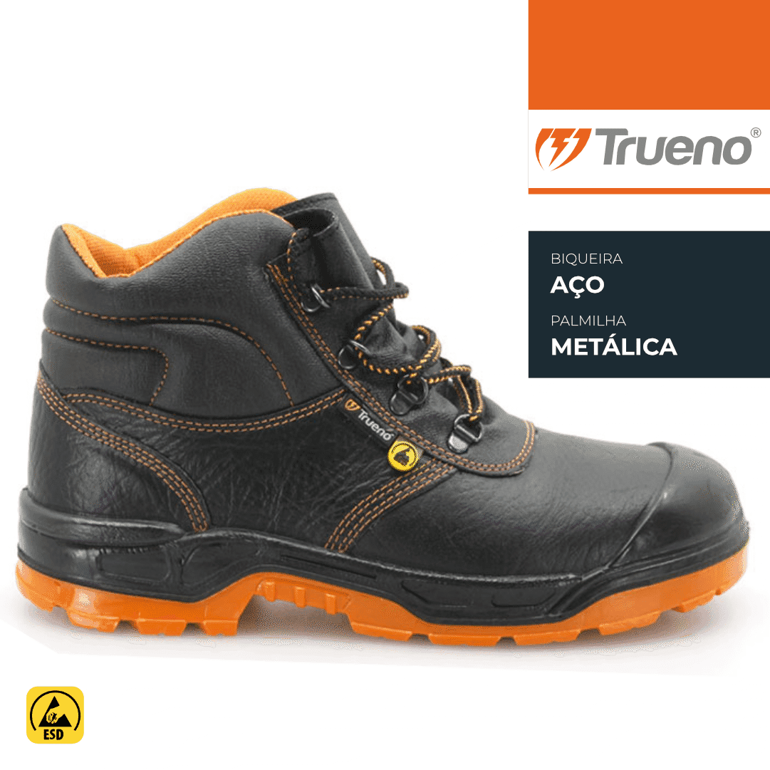 Bota Segurança Trueno Trotta-R Metal  