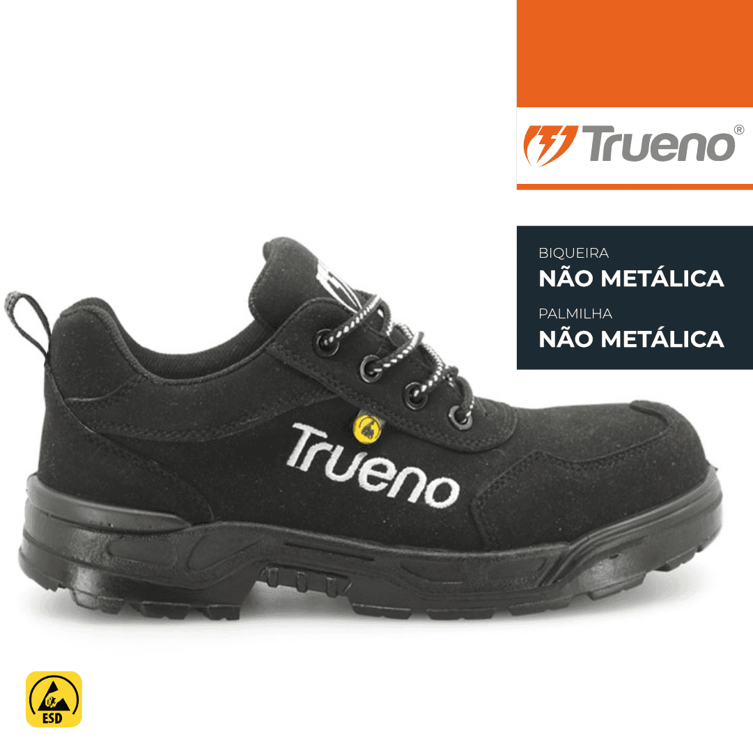 Sapato Segurança Trueno Rhino Black