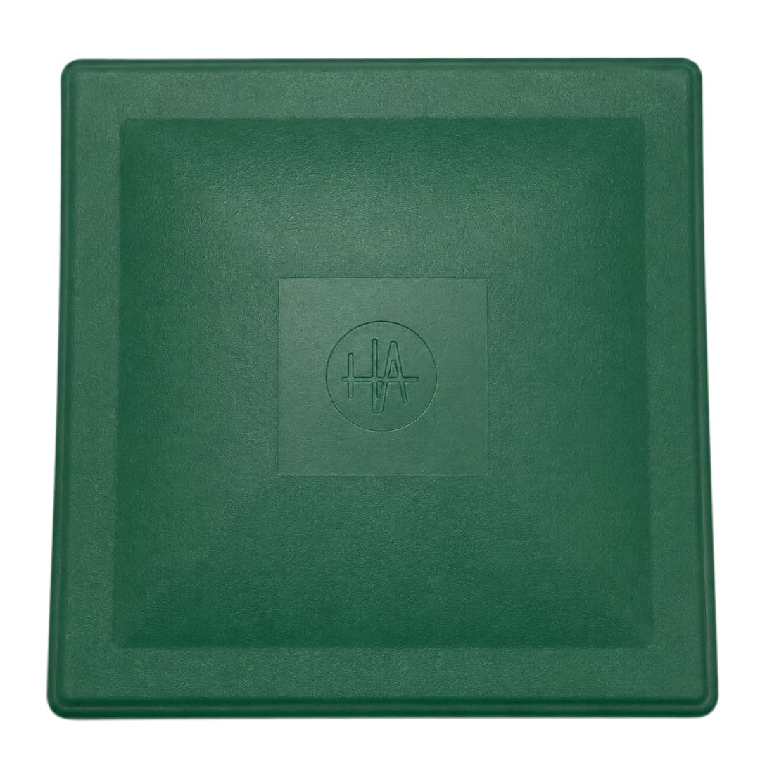 Tampa em Plástico p/ Poste 60x60MM - Verde RAL6005