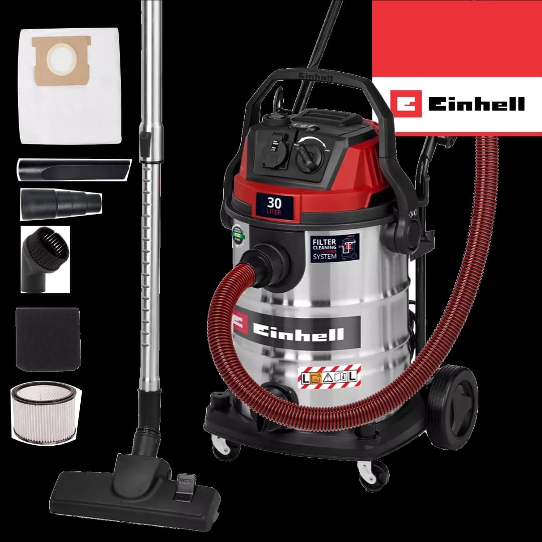 Aspirador/Soprador Einhell p/ Sólidos e Líquidos TE-VC 3080 SACL - 30L