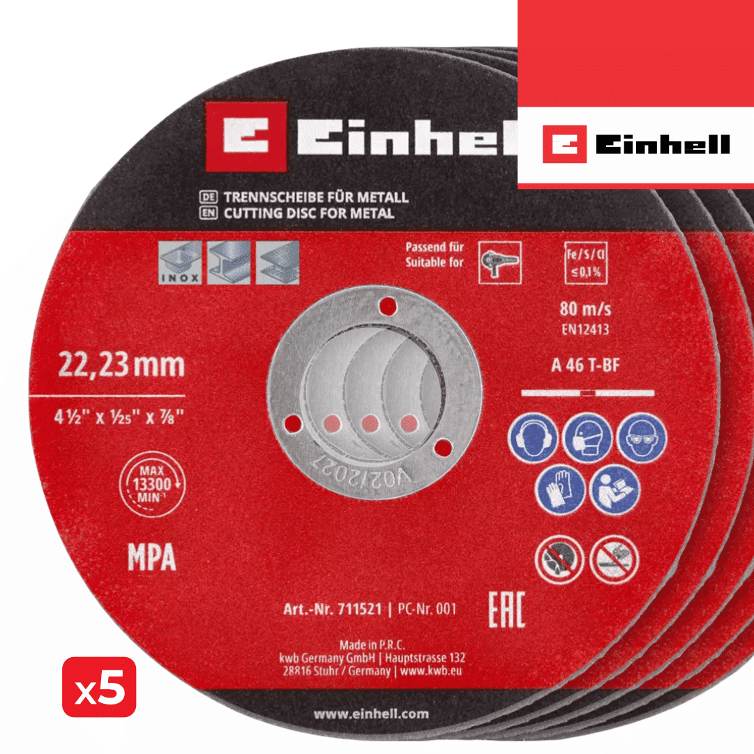 Disco Einhell p/ Inox 5UNI