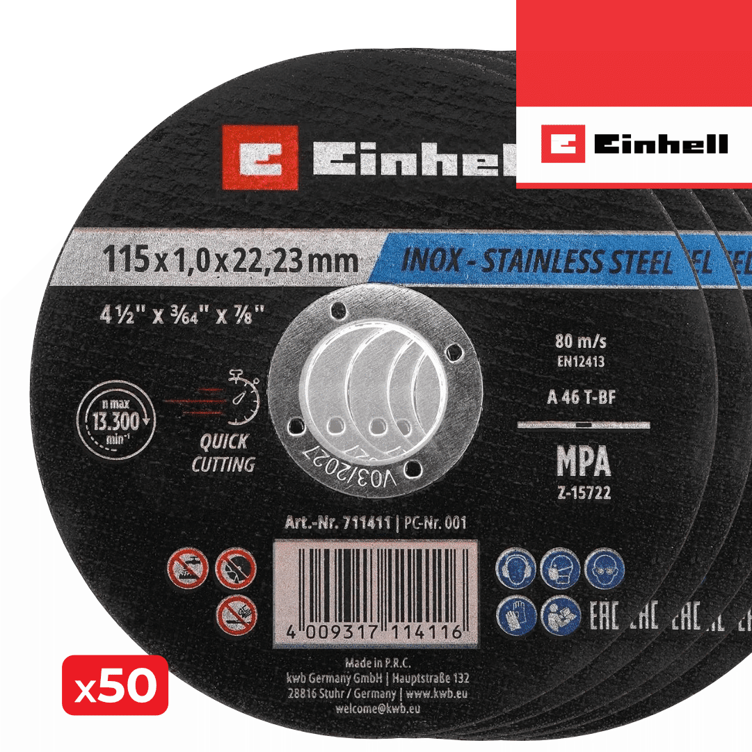 Disco Einhell p/ Inox 50UNI