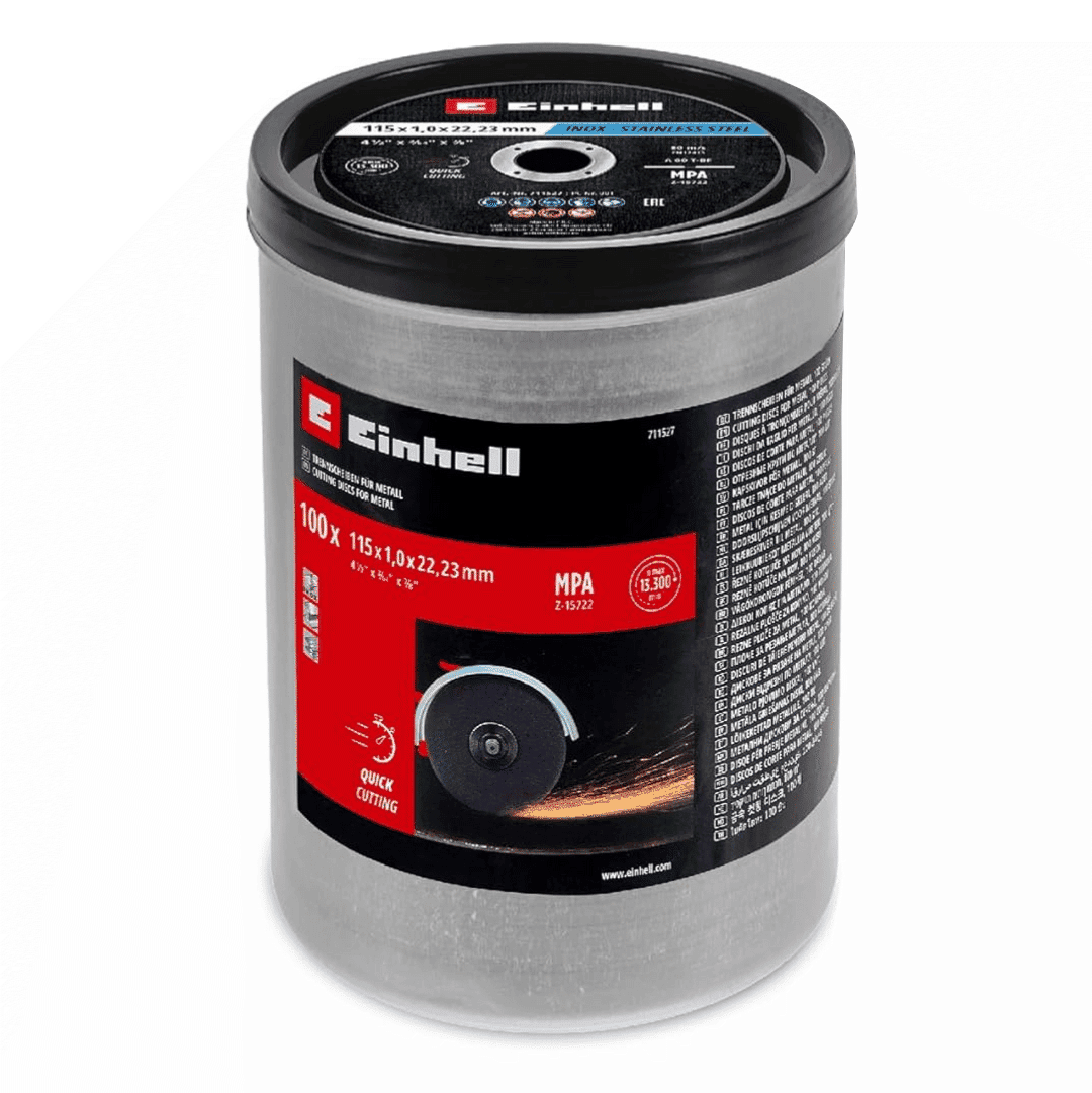 Disco Einhell p/ Inox 100UNI - 115MM