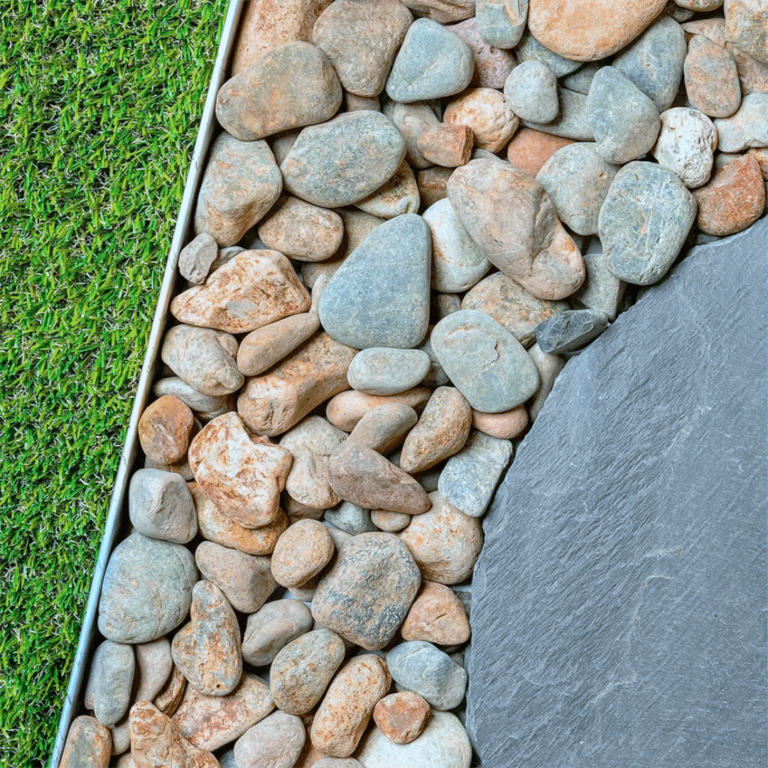  Pedra Decorativa Seixo do Rio p/ Jardim 25/40 Granel 1/3 M³
