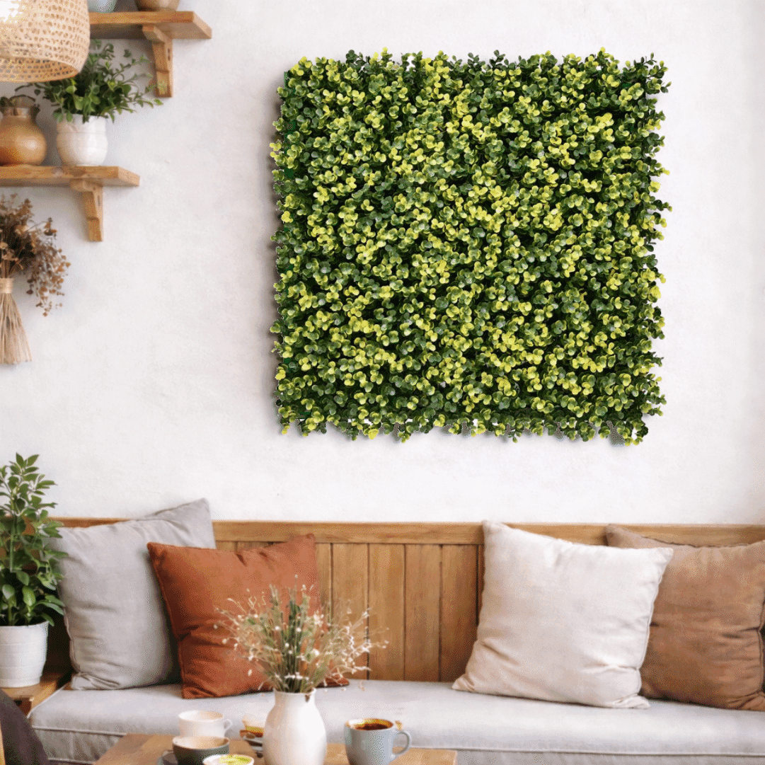  Painel Jardim Vertical Artificial Designia Trevo 500x500MM