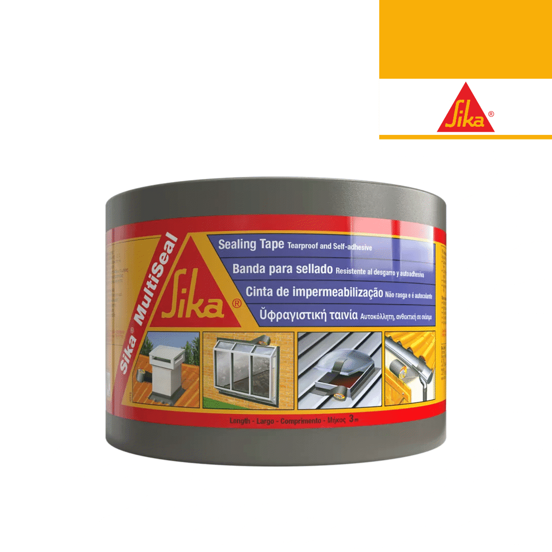 Banda Impermeabilização Adesiva Sika MultiSeal Alumínio - 15CMx3MT