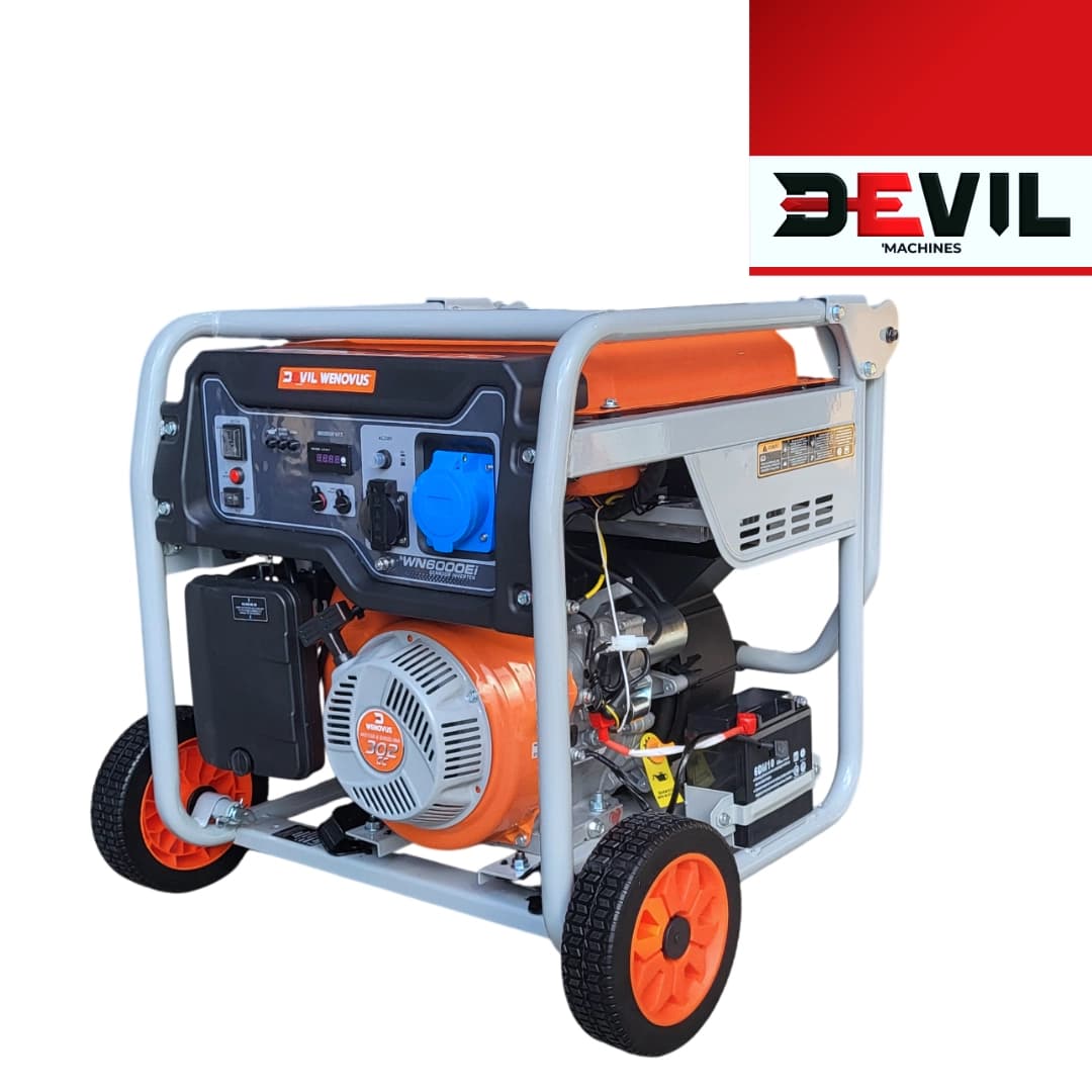 Gerador Inverter Devil'Machines WN6000EI Monofásico 5000W