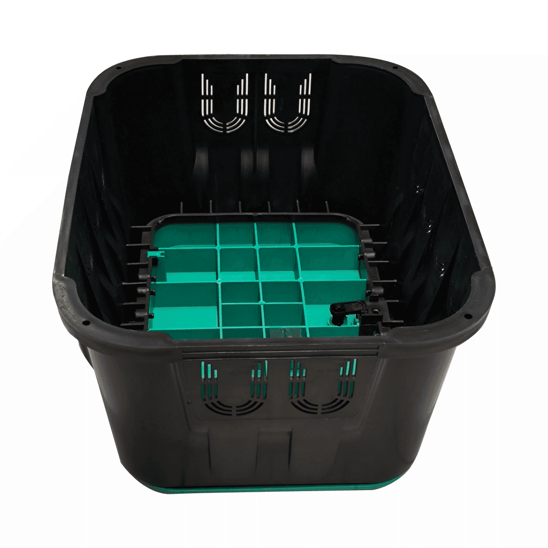 Caixa p/ Eletroválvula Retangular 14''