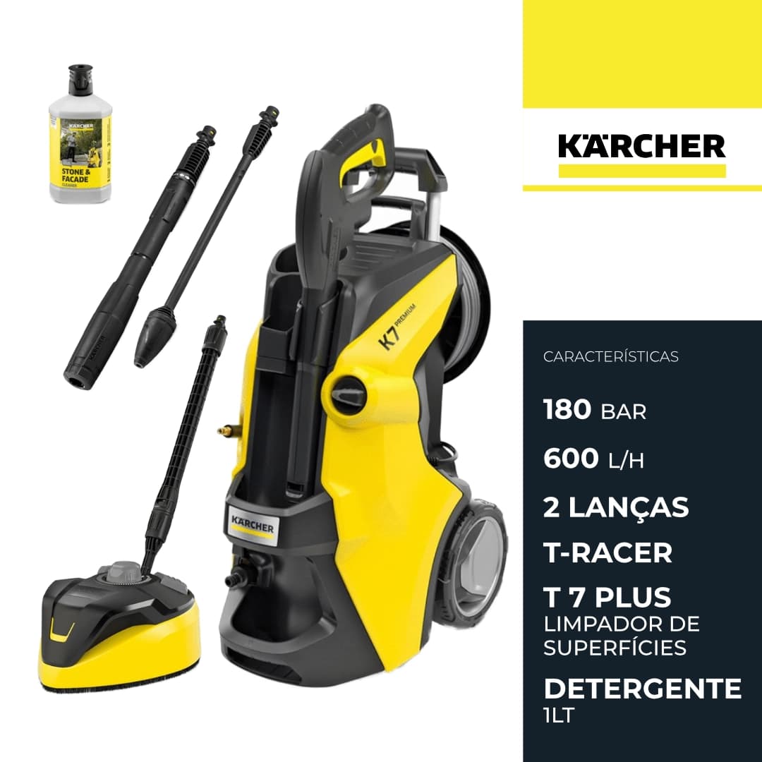 Máquina de Lavar a Pressão Karcher K7 PowerFlex Home