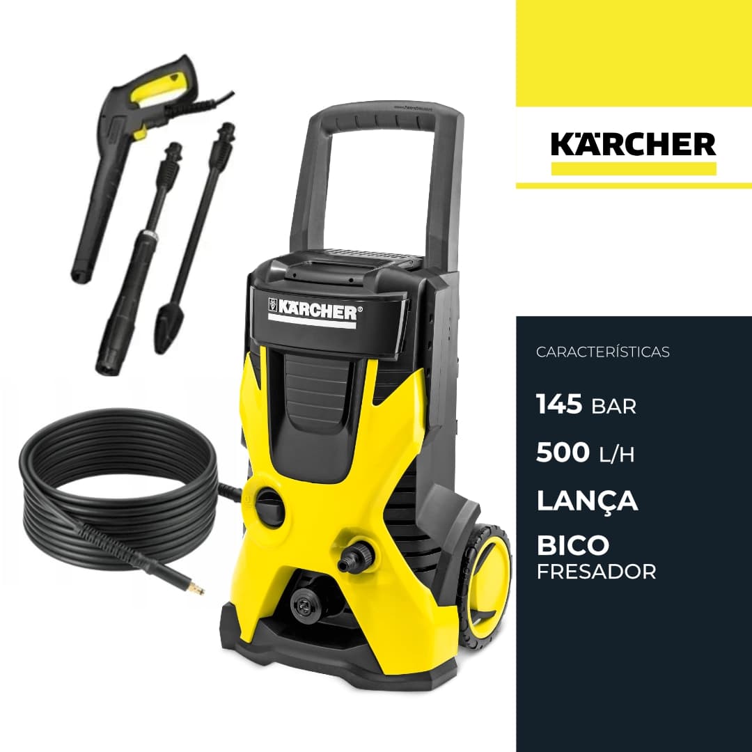 Máquina de Lavar a Pressão Karcher K5 Basic