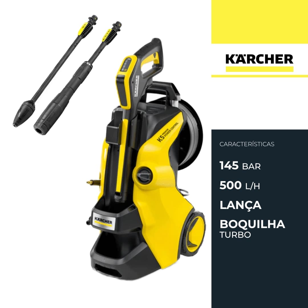 Máquina de Lavar a Pressão Karcher K5 Premium Power Control Flex