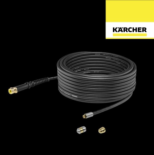Mangueira Limpeza Tubos Karcher 15MT + 2 Boquilhas