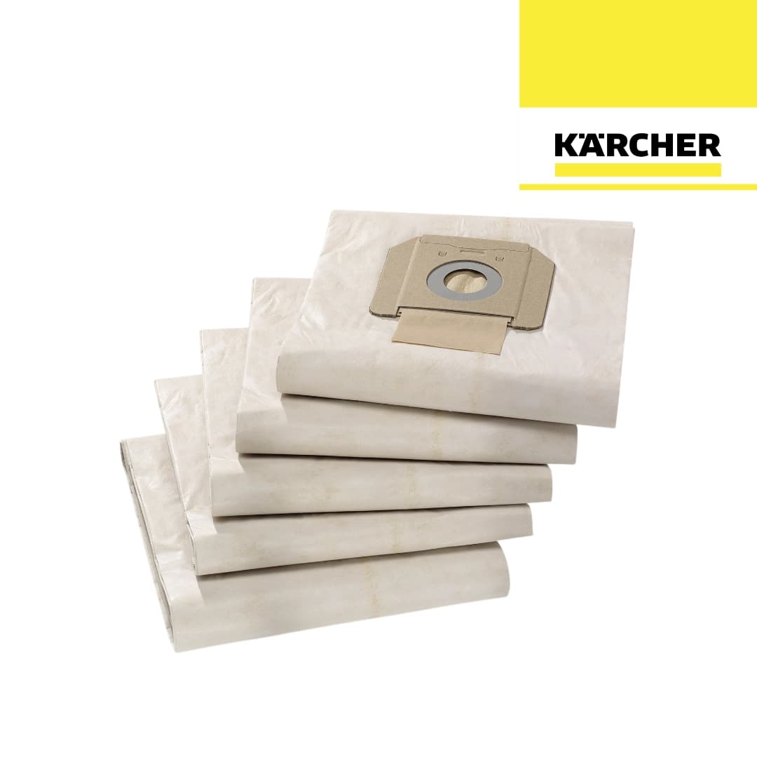 Saco Aspirador Karcher Profissional NT 48 / 65 / 70 / 72 / 75 / 80 Classe M (Pack 5)