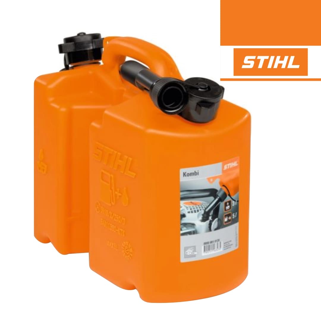Depósito Laranja p/ Combustível Stihl - 5L + 3L