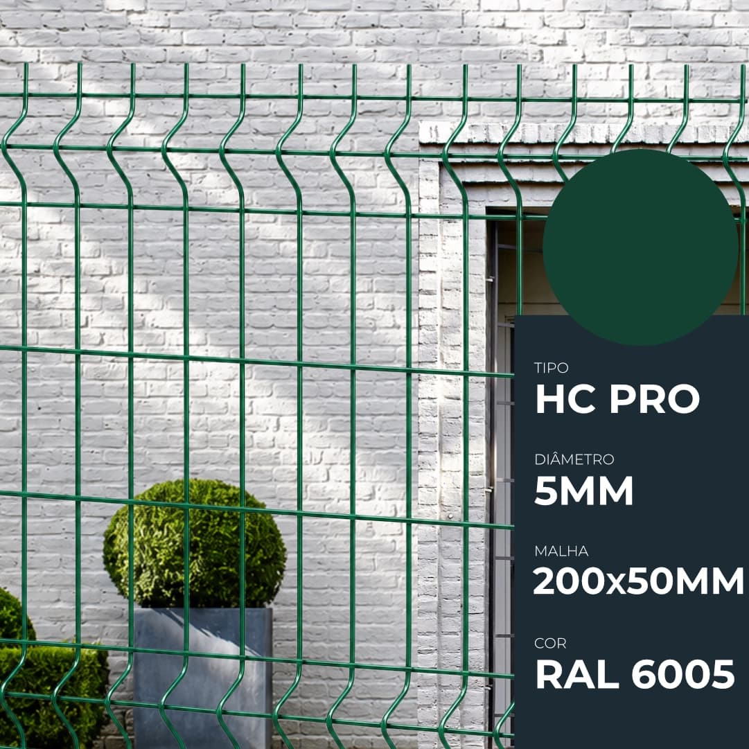 Painel Plastificado HC PRO - Verde RAL6005